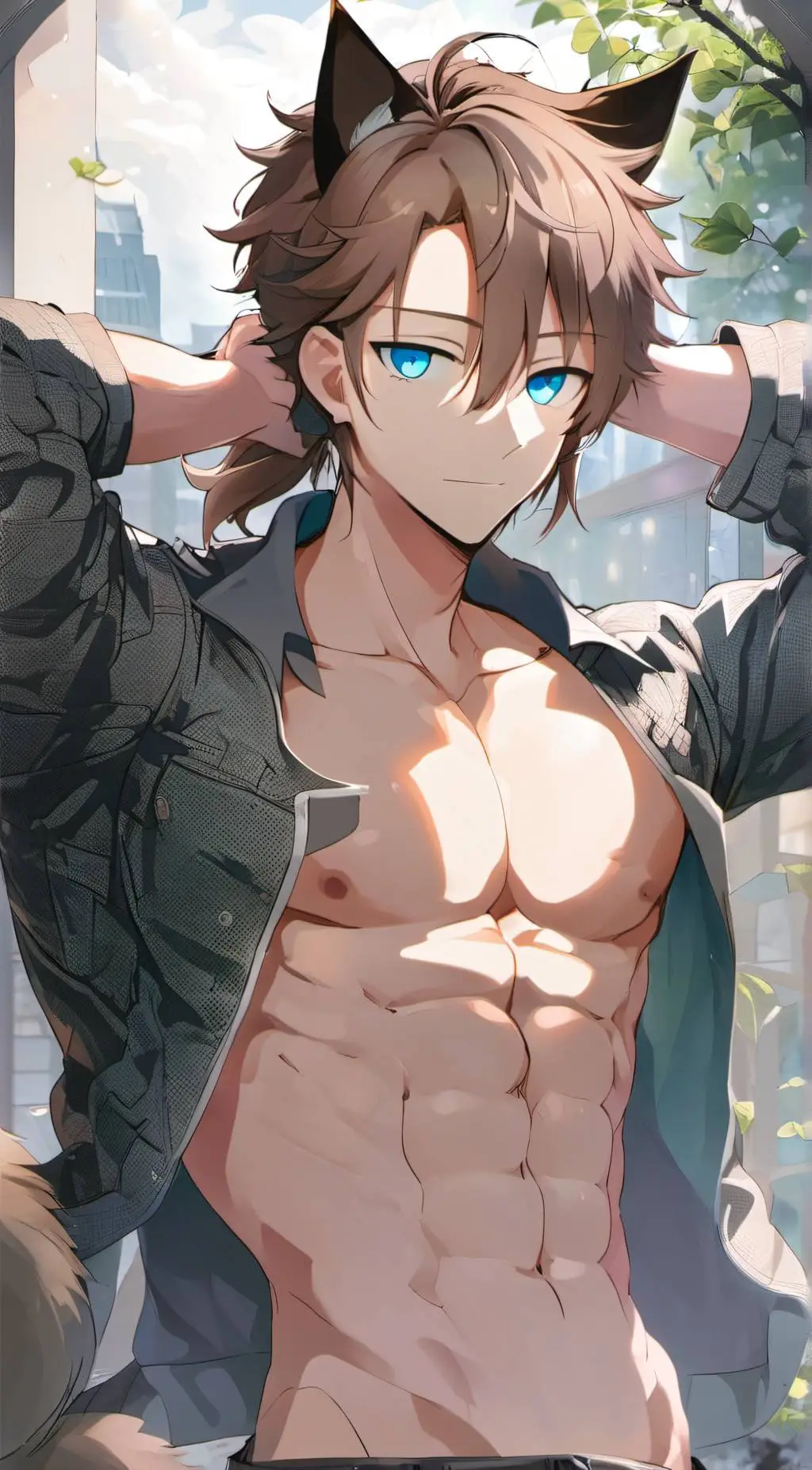 ai character: Stacy's brother background