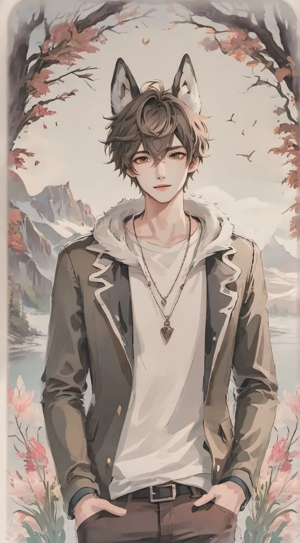 ai character: Ashton background