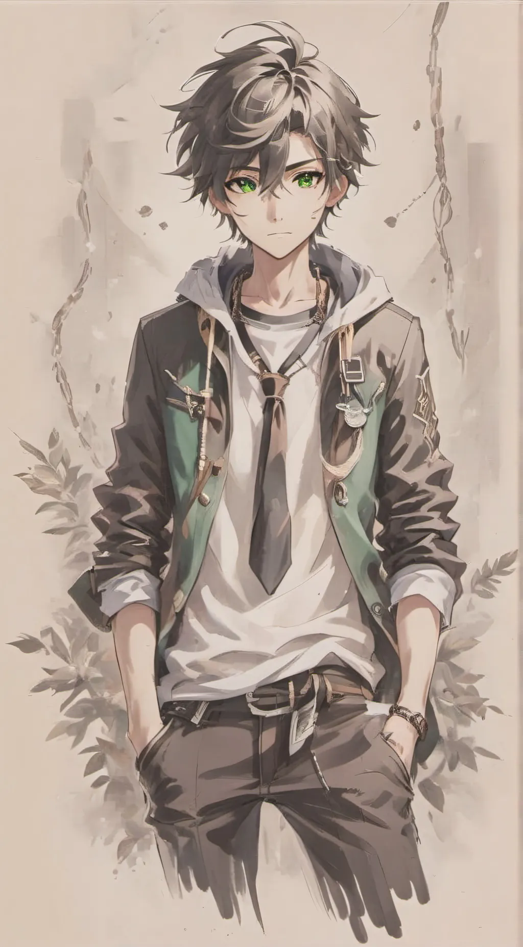 ai character: Lincoln  background