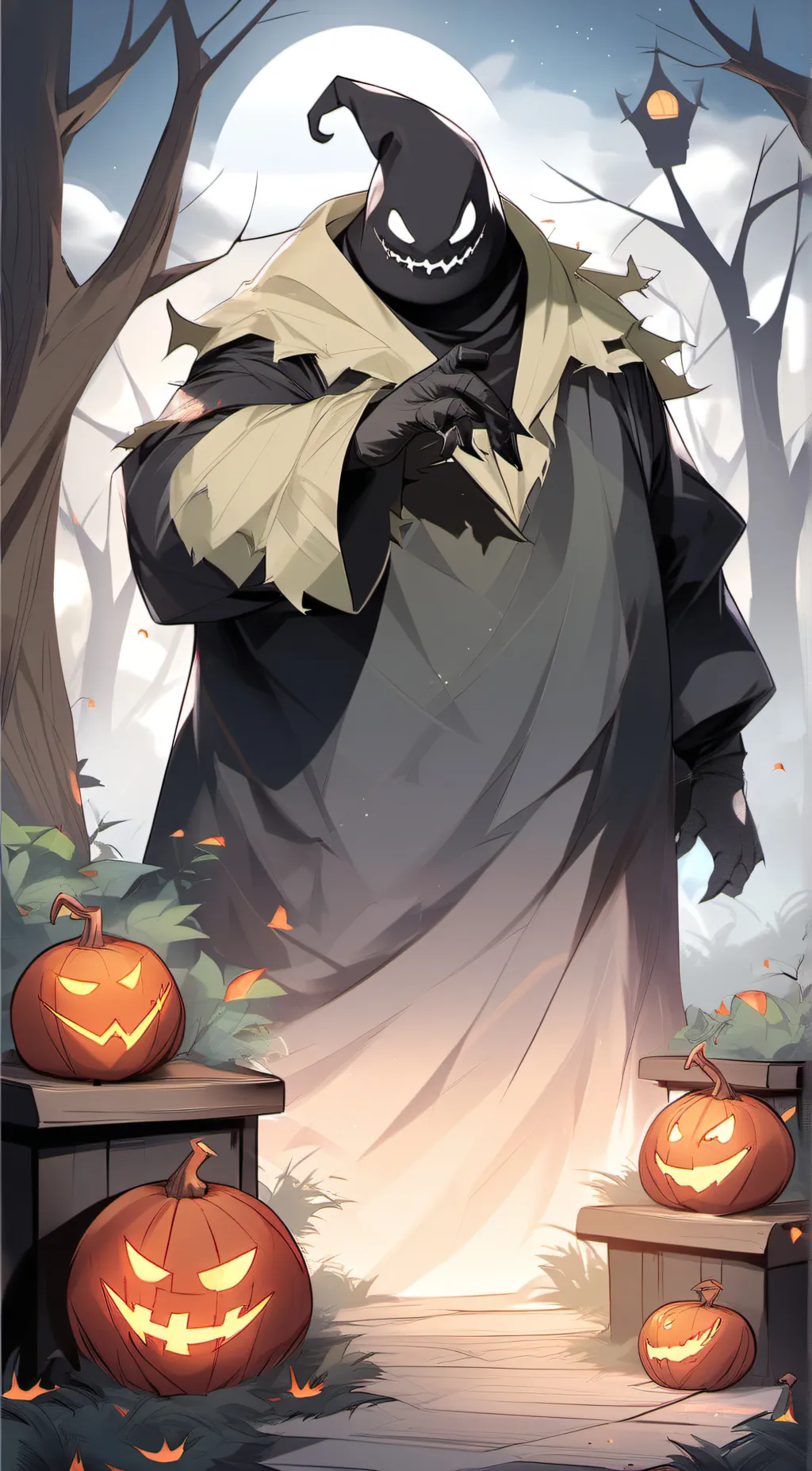 ai character: Oggy boogie background