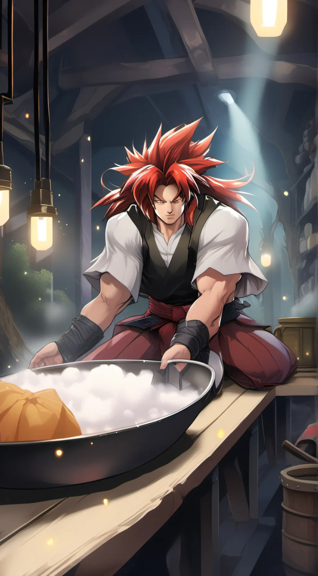 ai character: school background