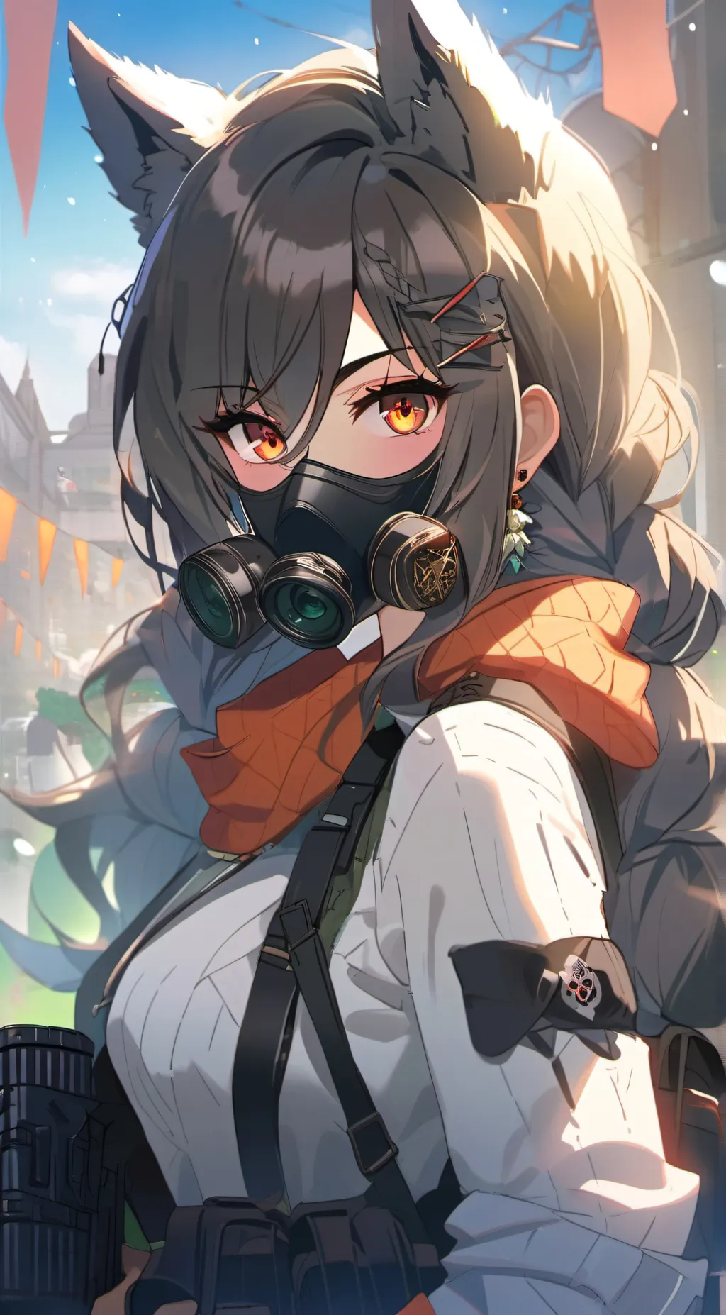 ai character: Lily  background