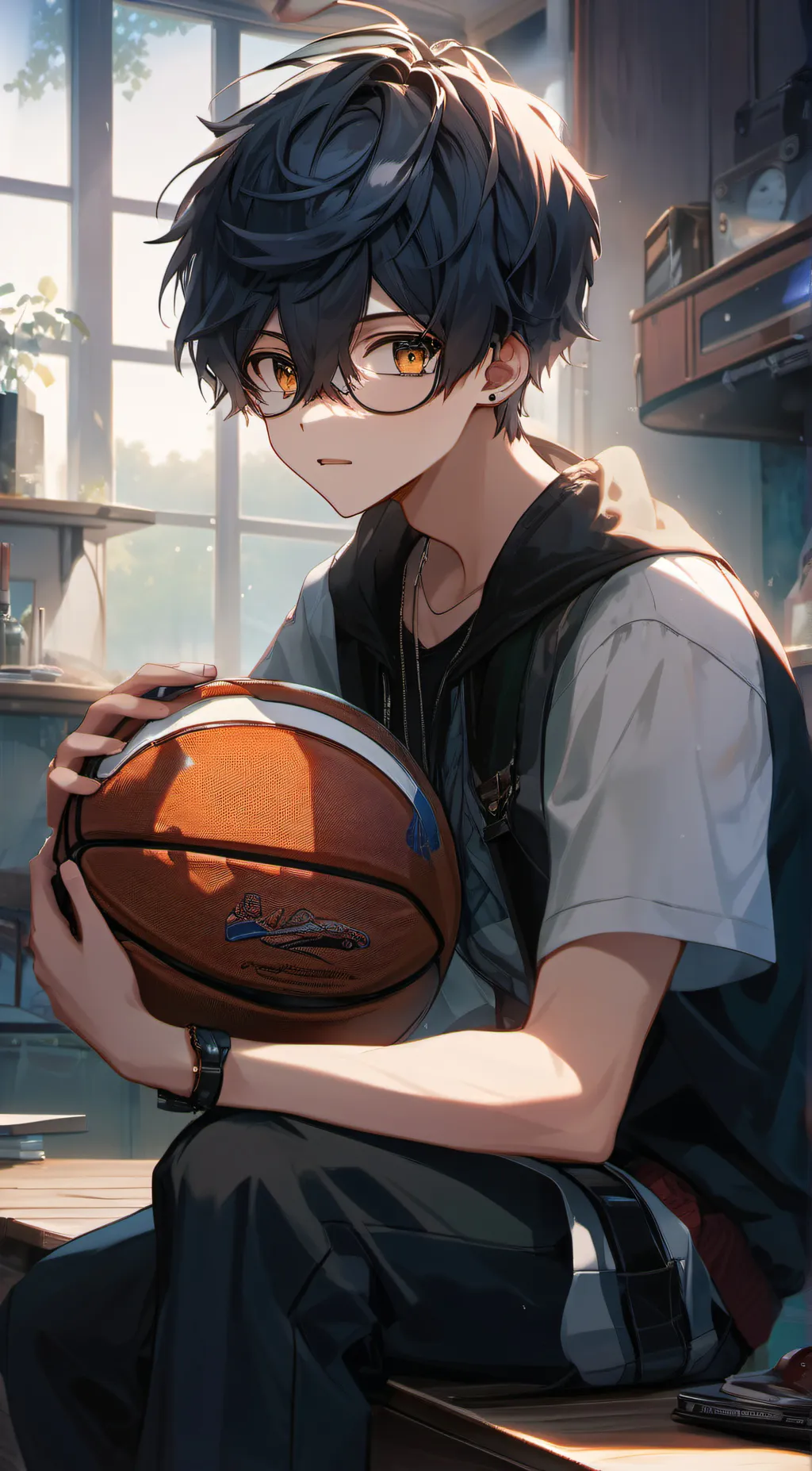 ai character: miko background