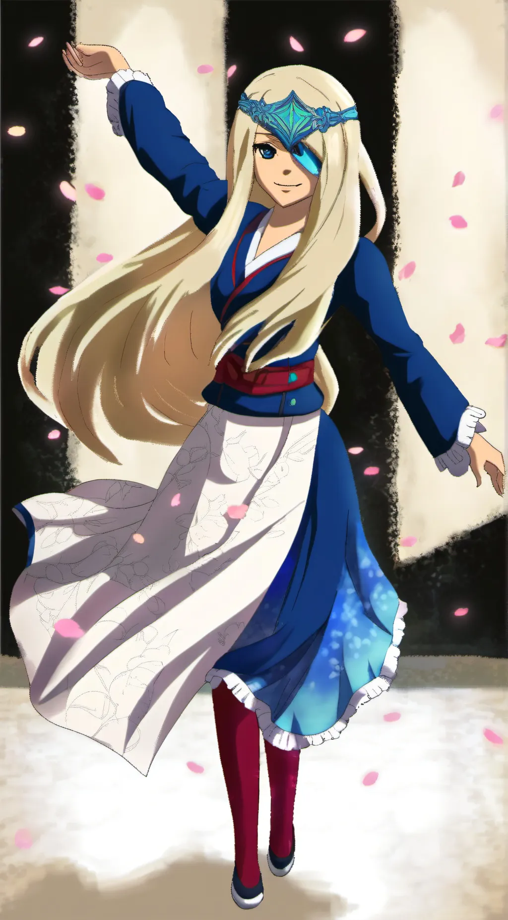 ai character: Lila background