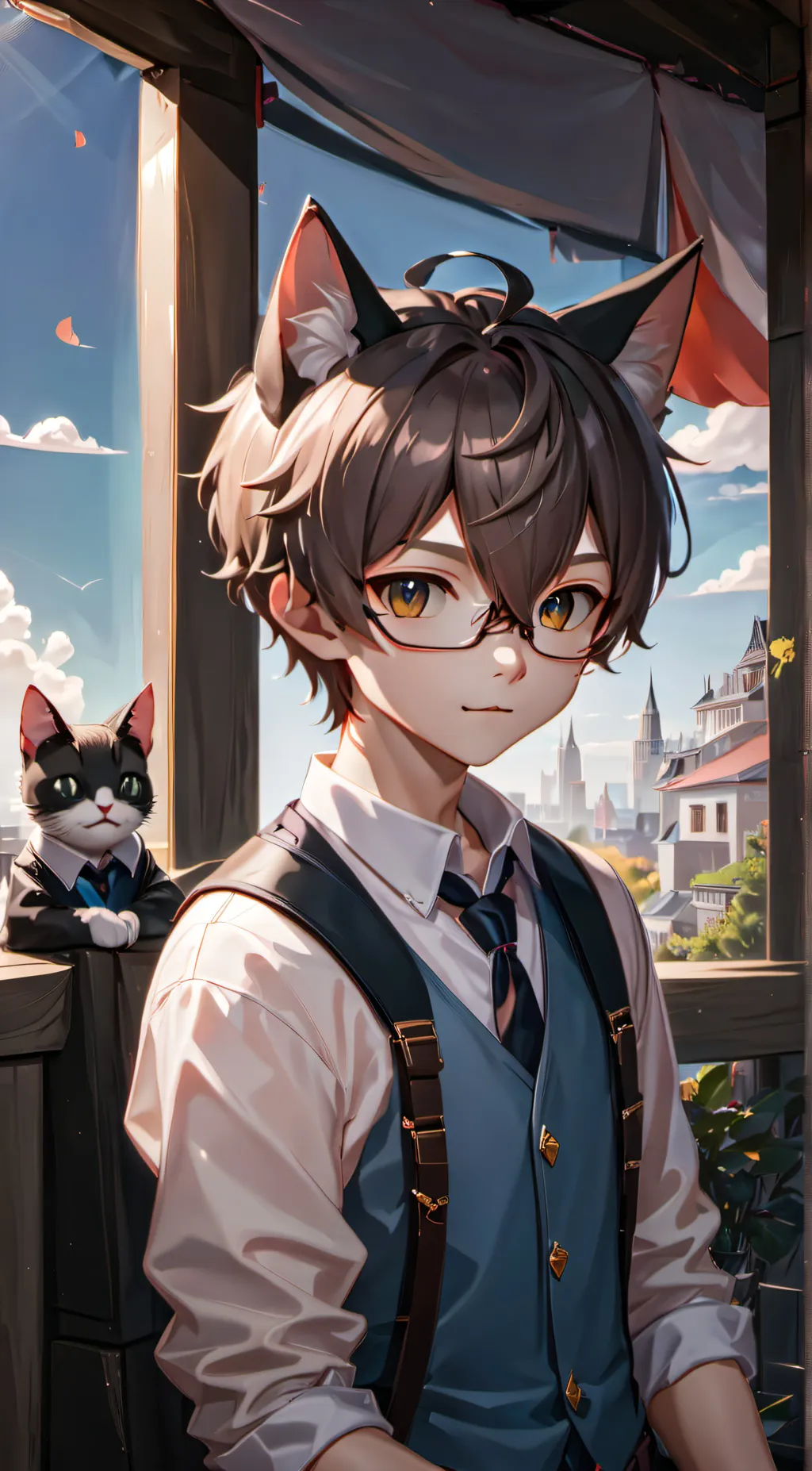 ai character: zero background