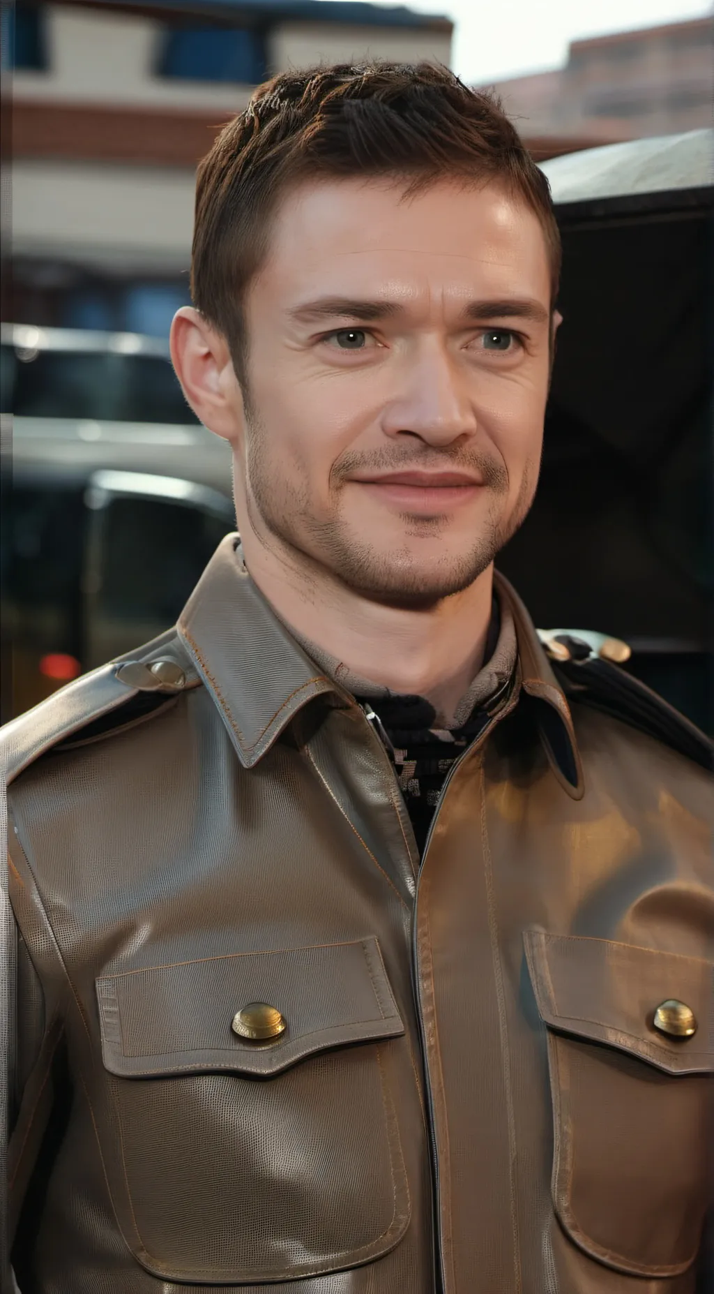 ai character: Justin Timberlake background