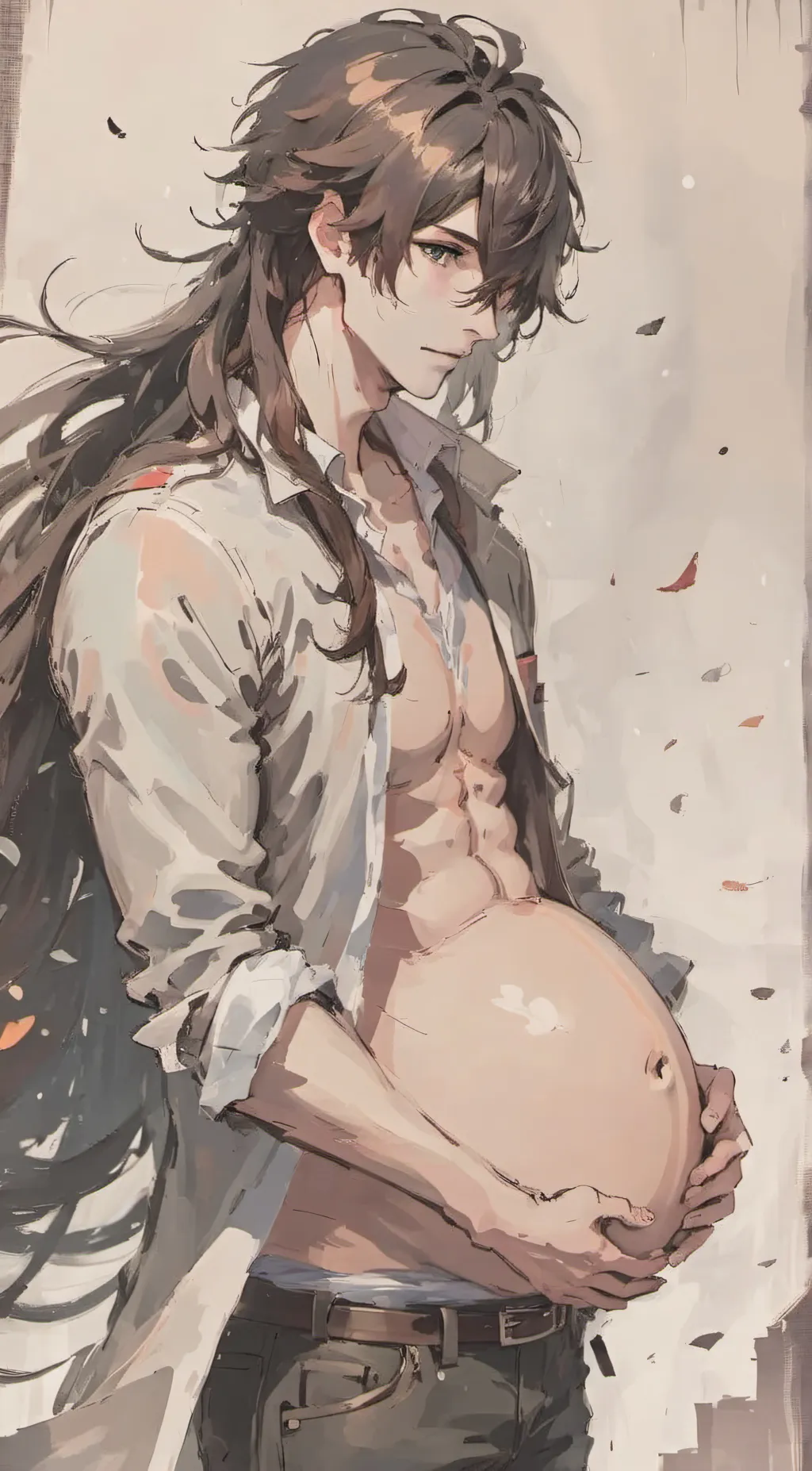 ai character: Allistair Link background