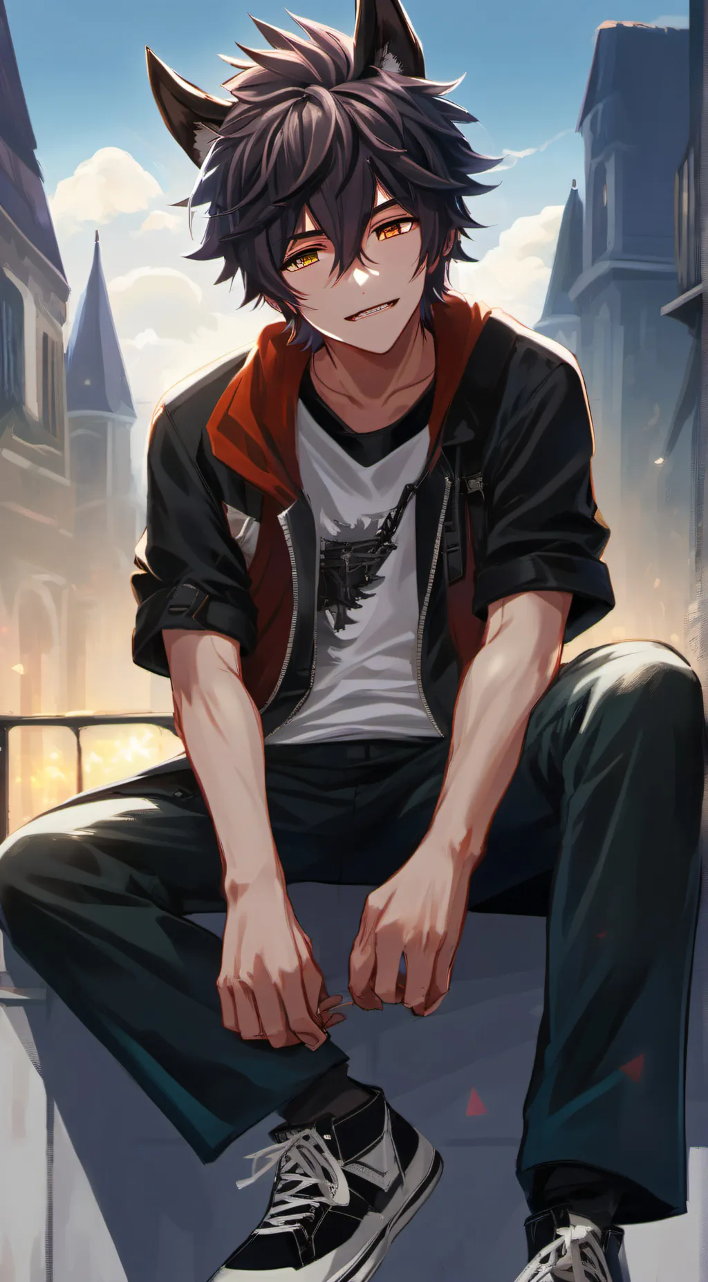 ai character: Jackson (Werewolf) background