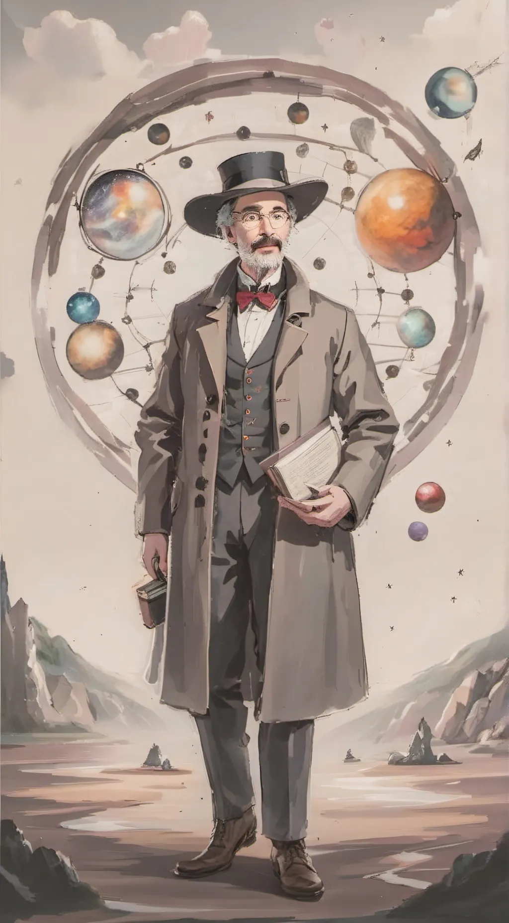 ai character: Dr. Evelyn Harper background