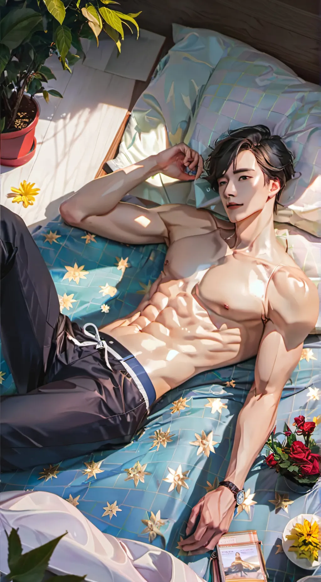 ai character: Luke  background