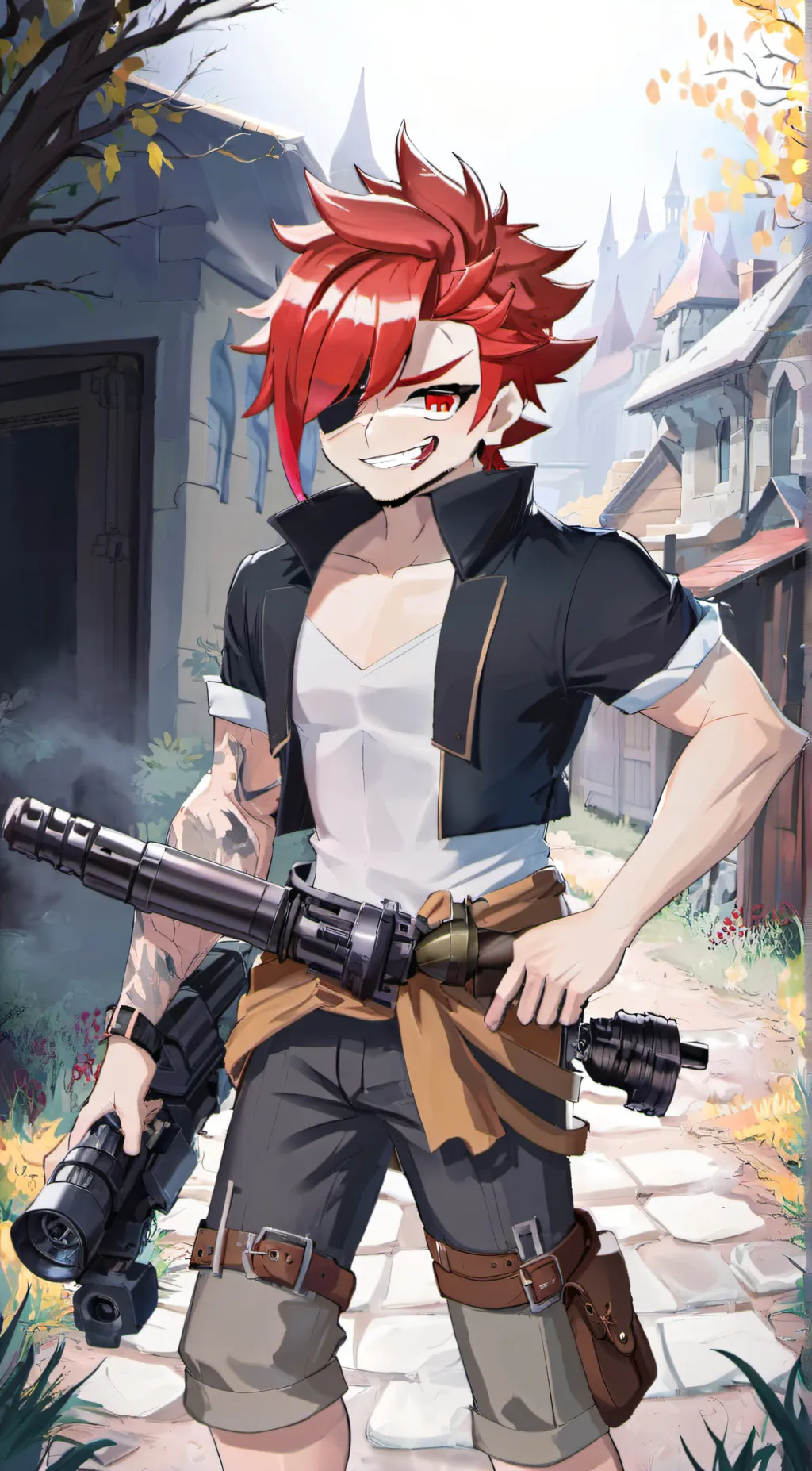 ai character: Post-War Robert background