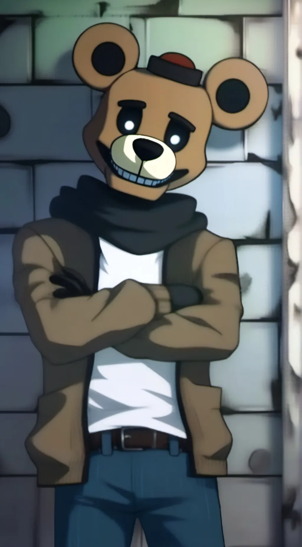 ai character: FNAF background