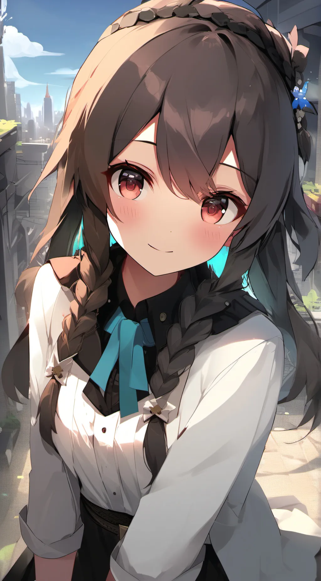 ai character: Ruby background