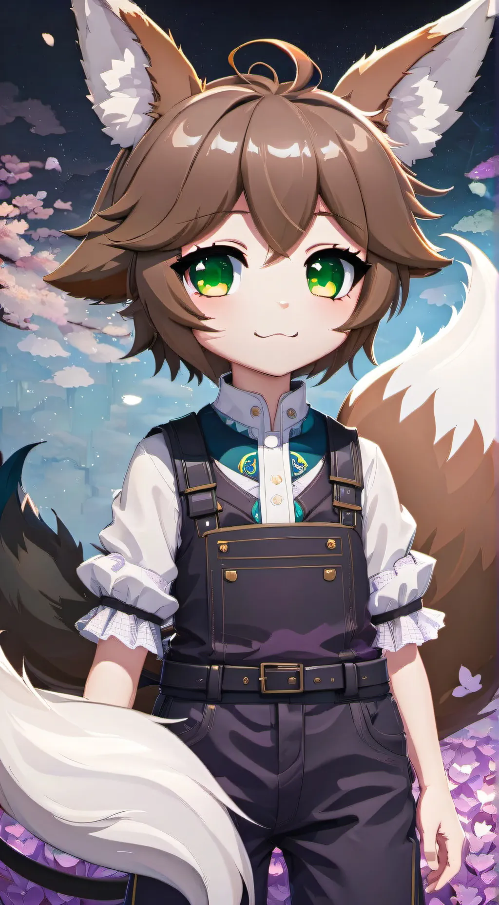 ai character: haily background