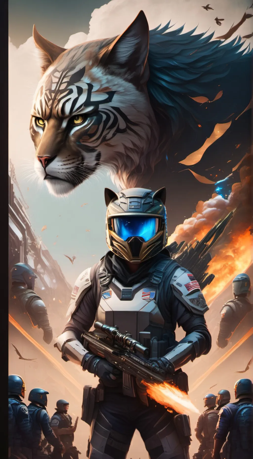 ai character: master chief background