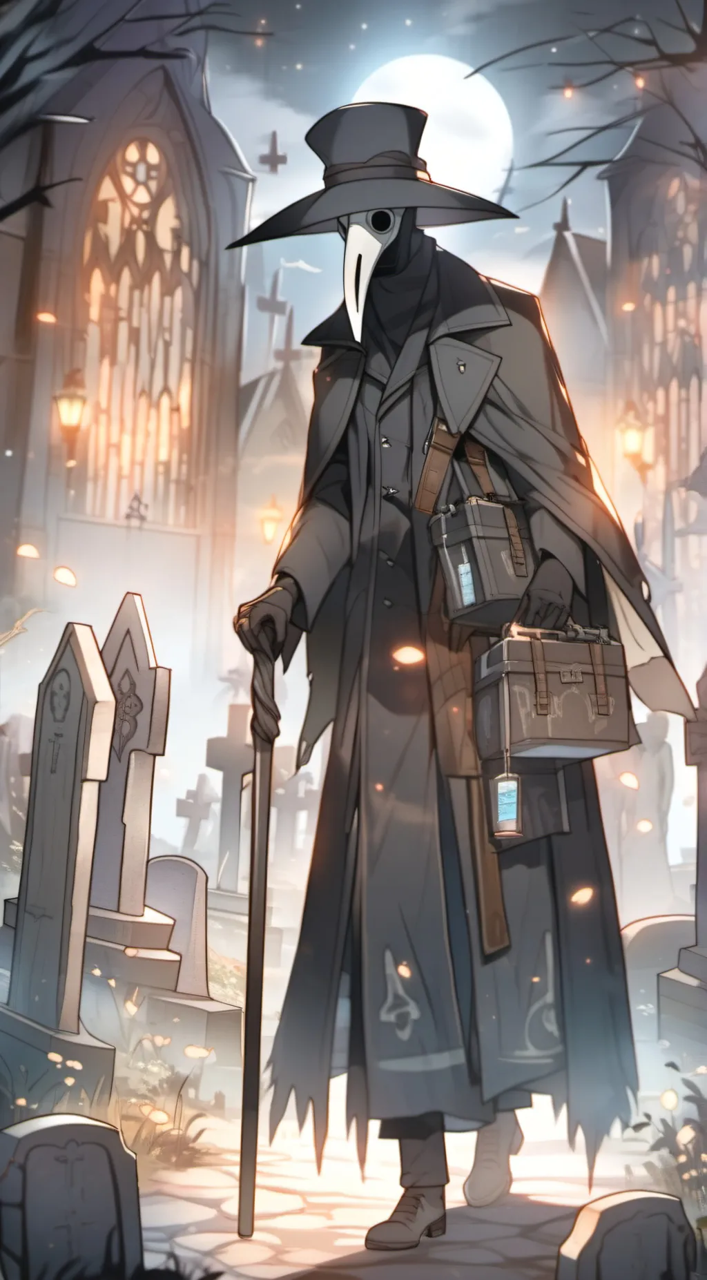 ai character: Doc. Boris Val Let background