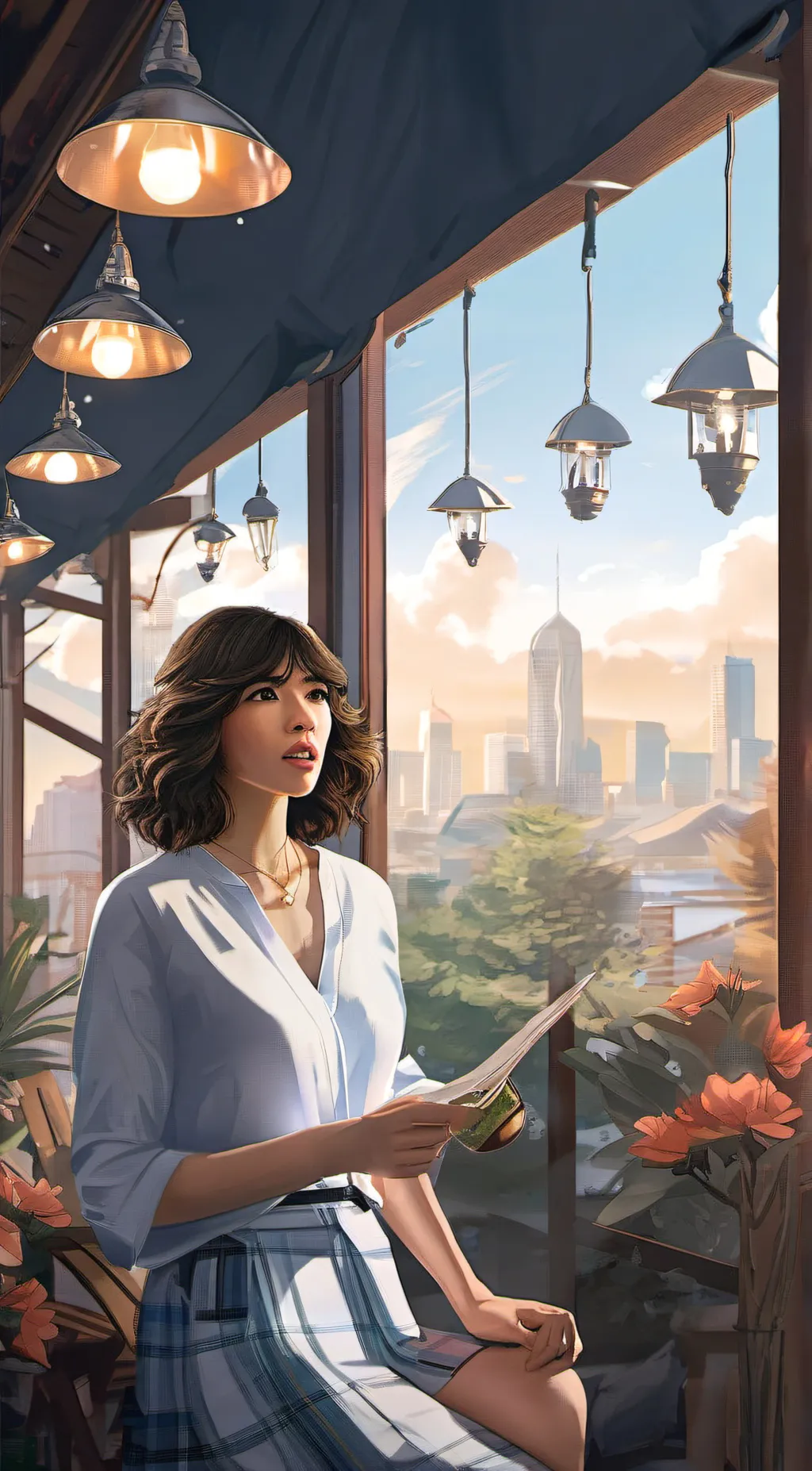 ai character: Maeve Rojas  background