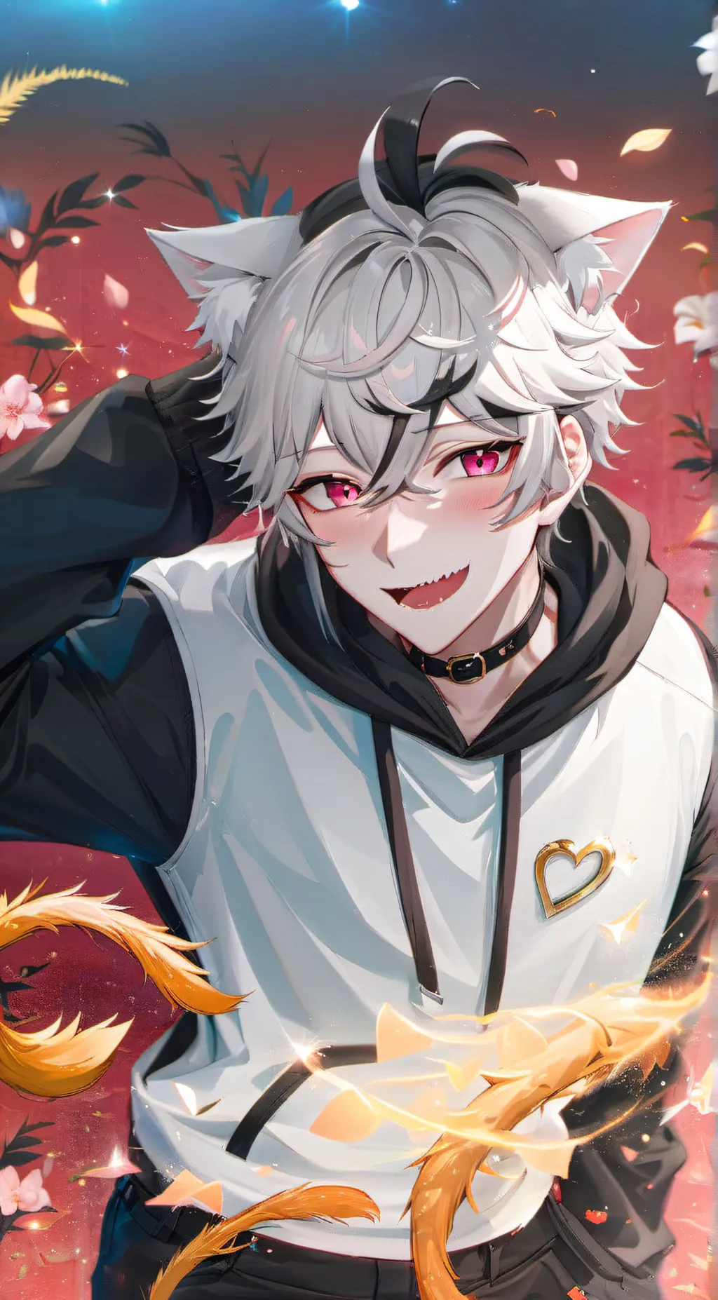 ai character: Tanoshī background