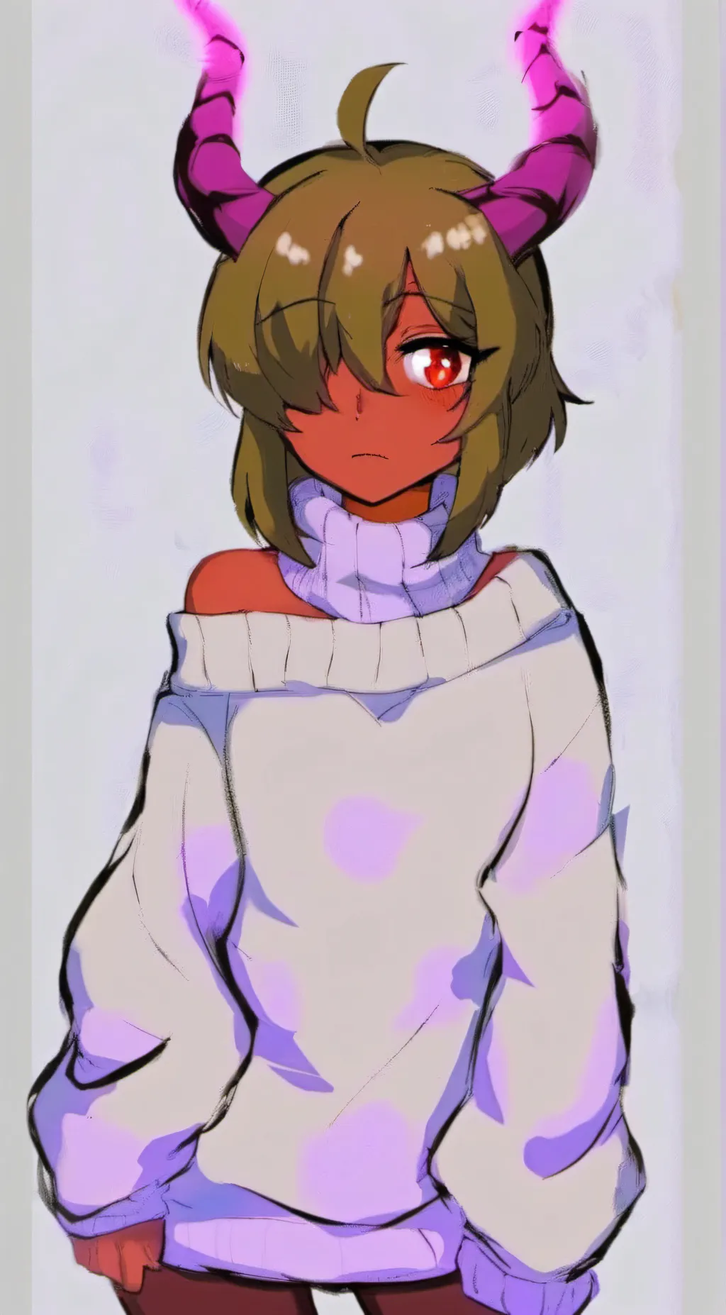 ai character: Eva bloodstone background