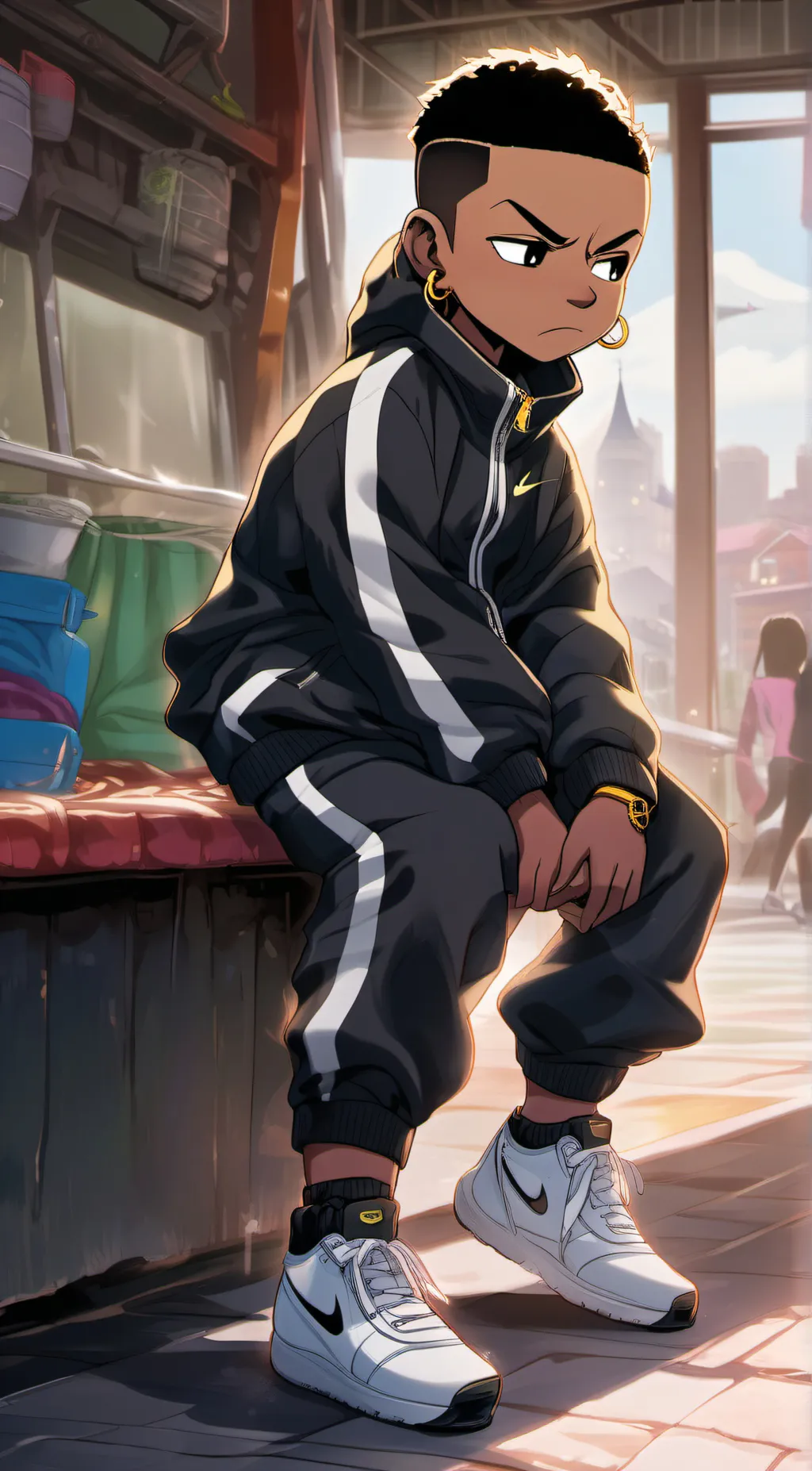 ai character: King👑 background