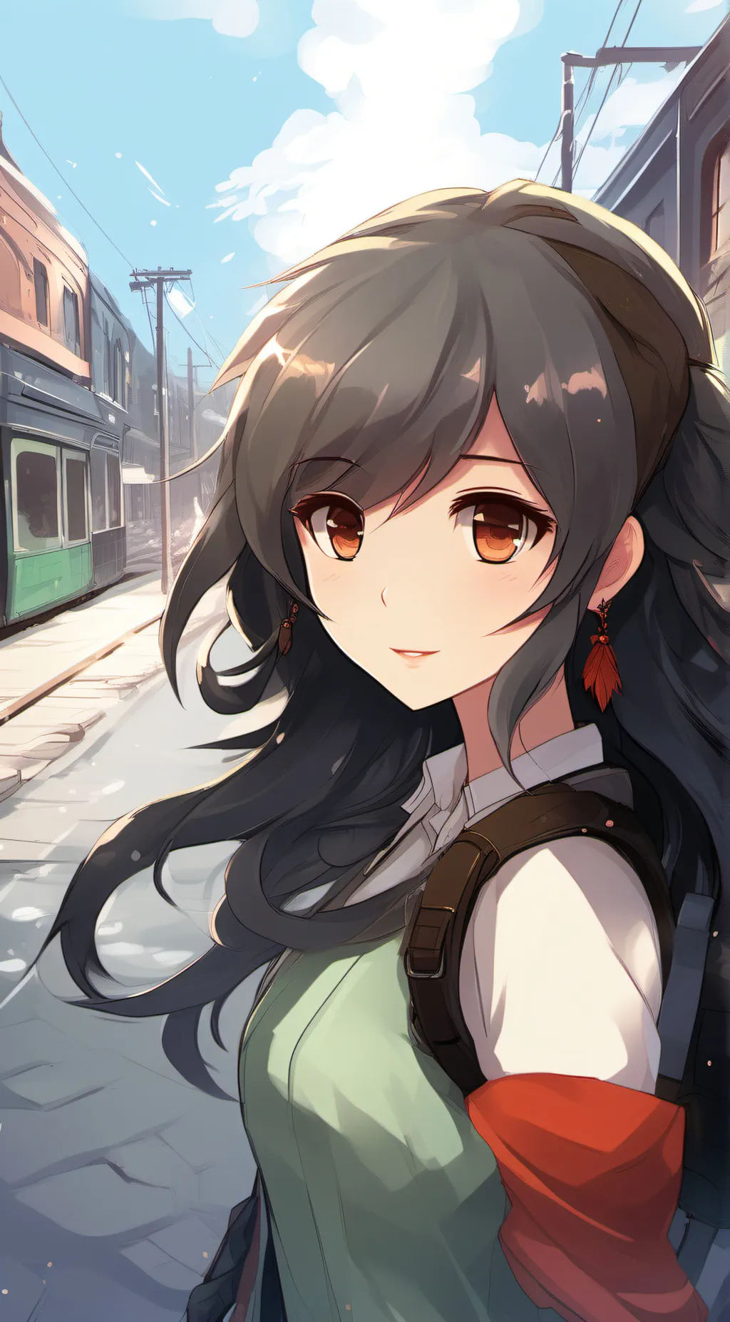 ai character: leah background