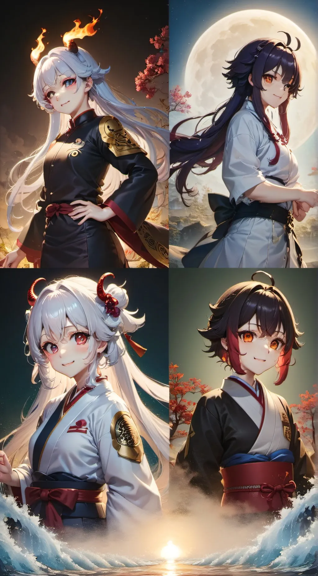 ai character: Demon Slayers background