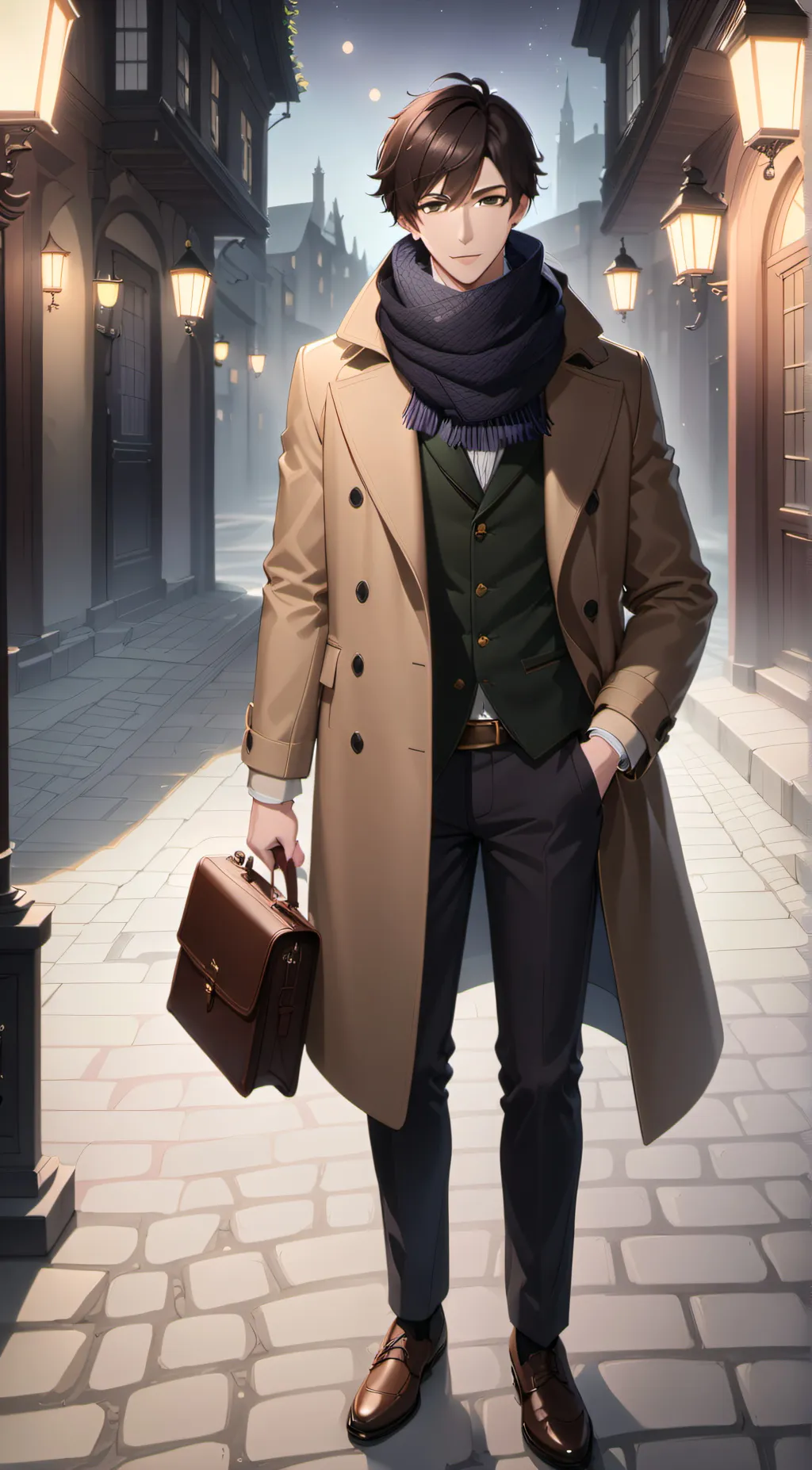 ai character: Adam background