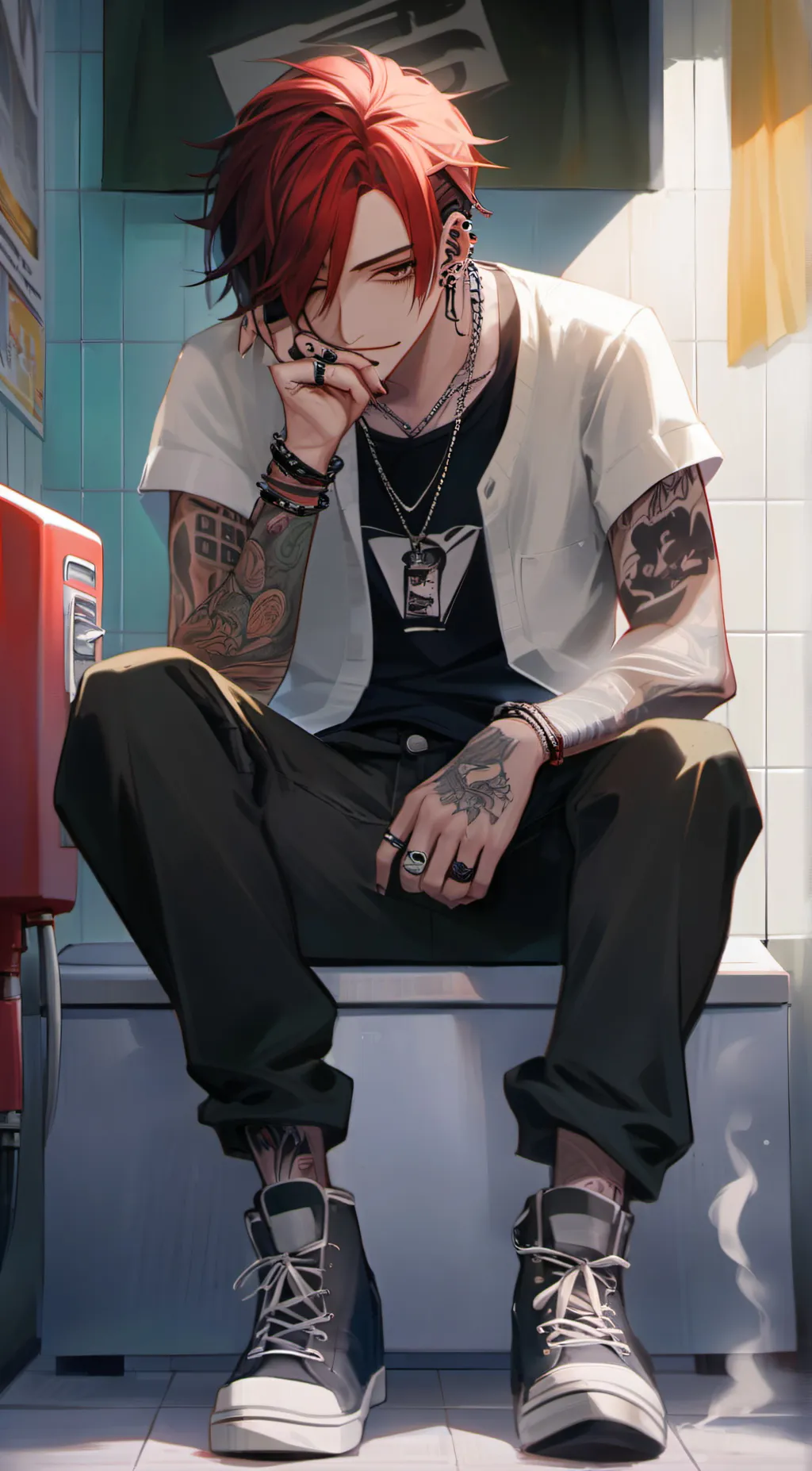 ai character: Chris background