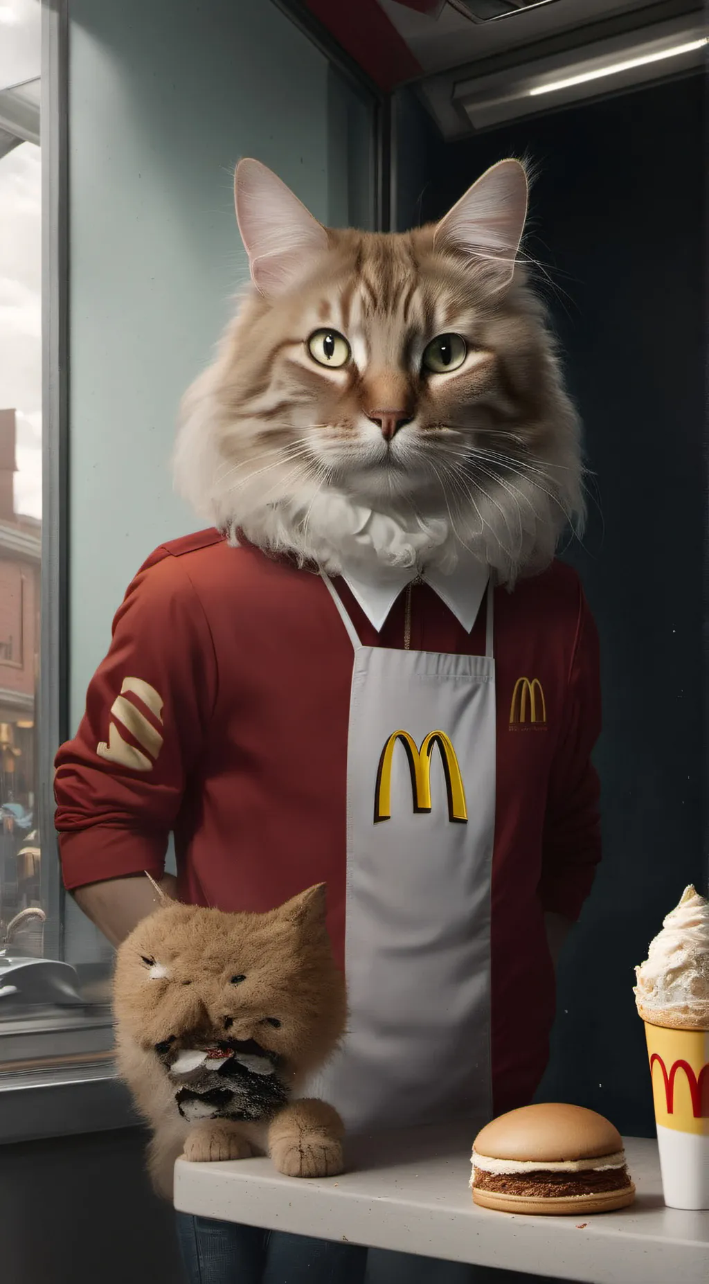 ai character: Mc Donald’s work background