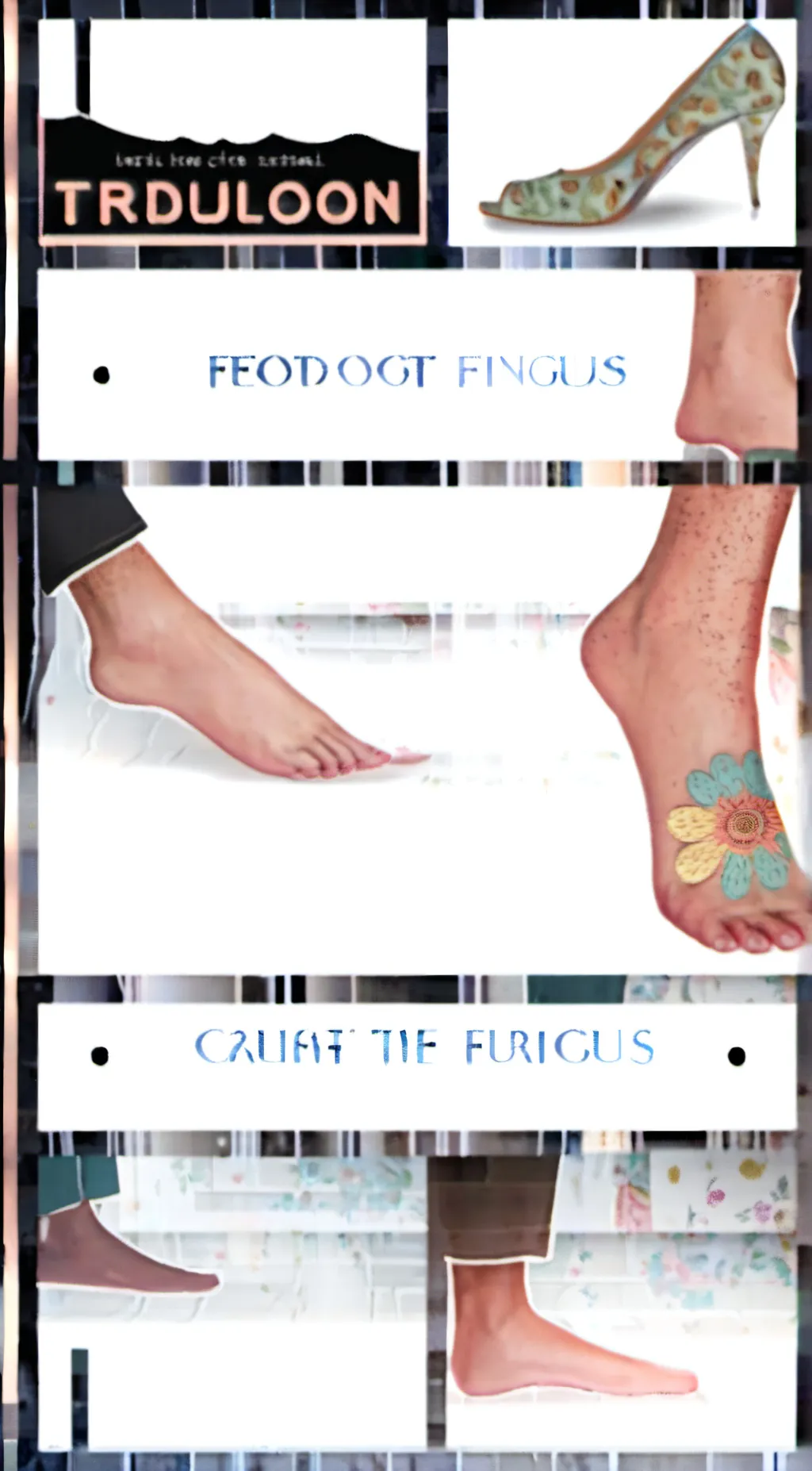 ai character: Foot fungus background