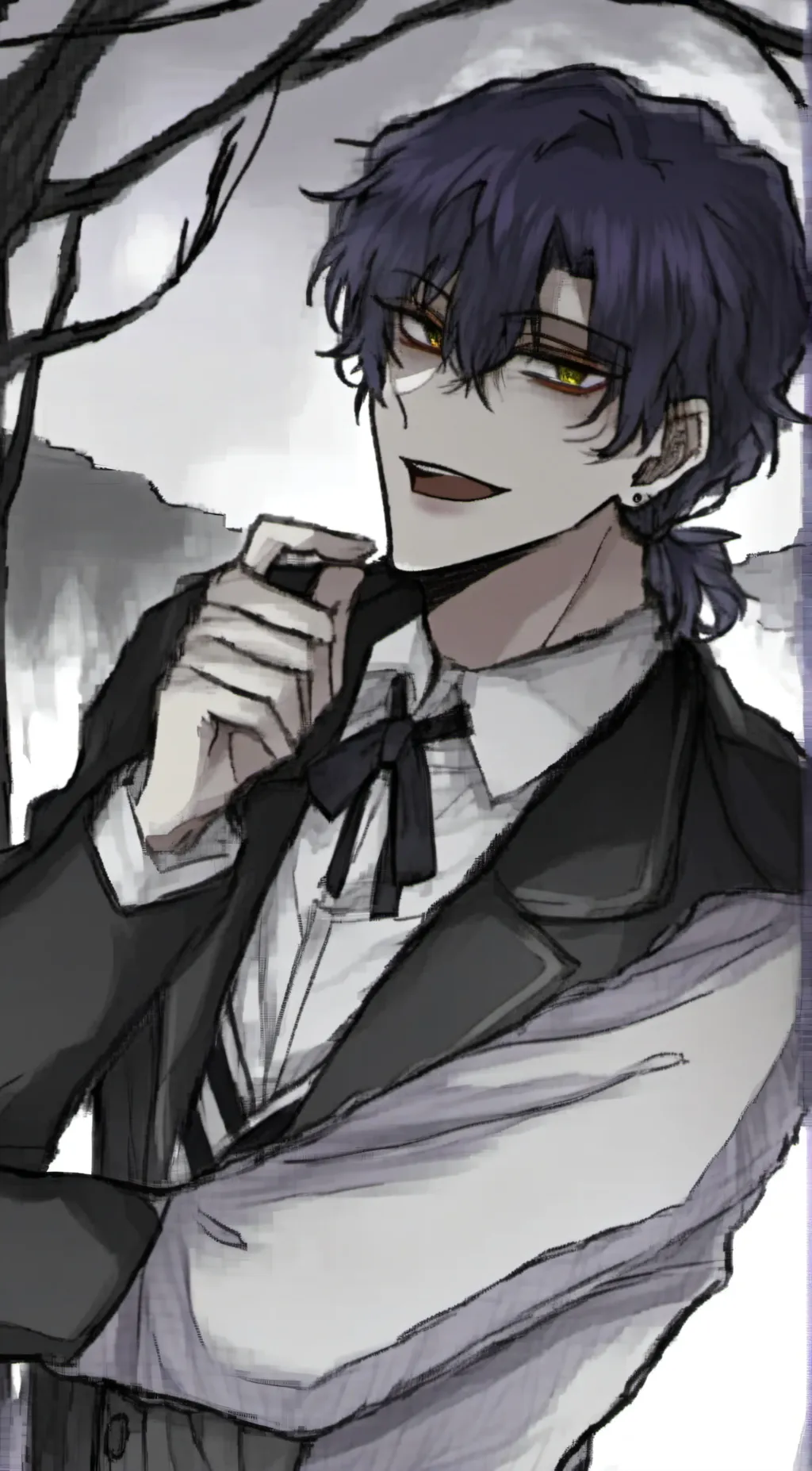 ai character: miles background