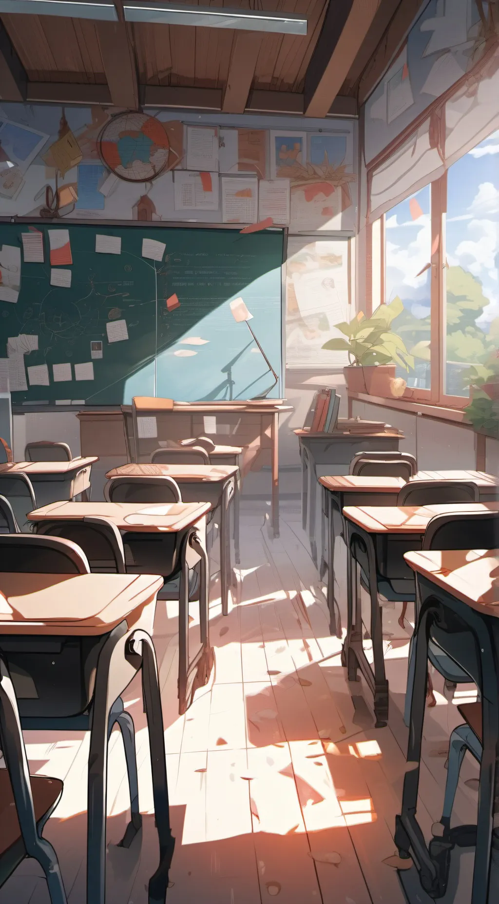 ai character: Komi cant comunati background