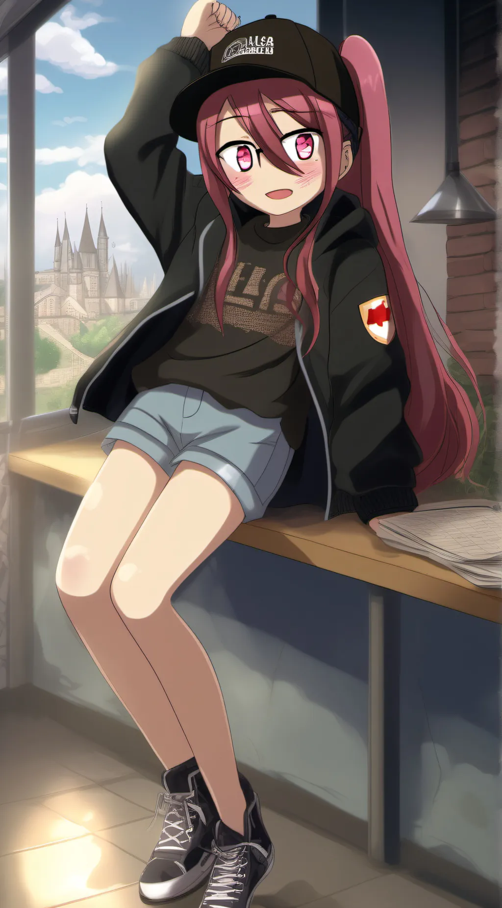 ai character: angela background