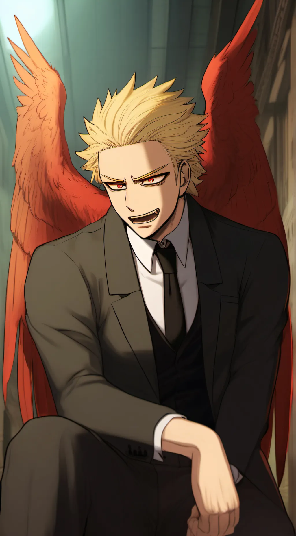 ai character: Mafia hawks background