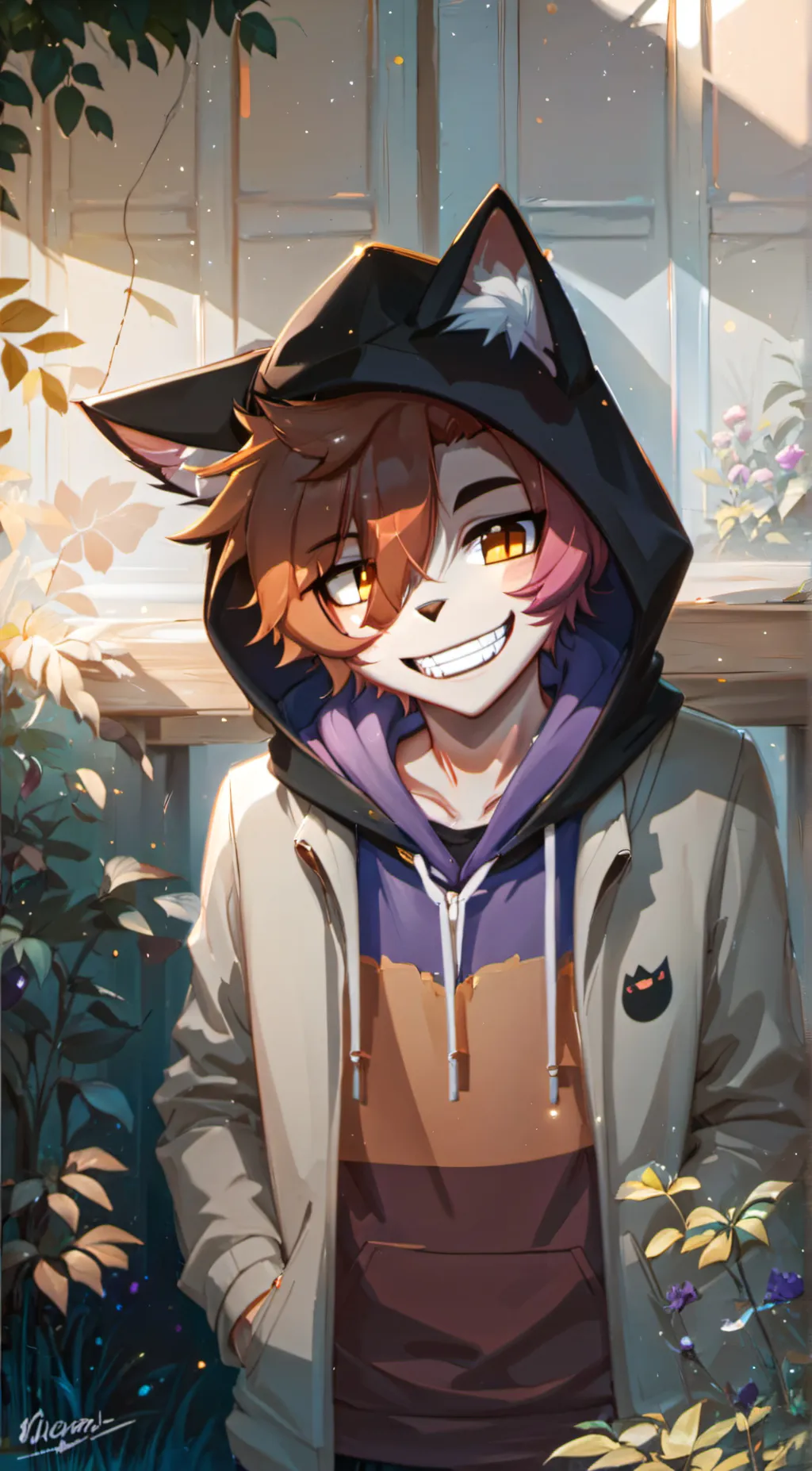 ai character: Kenny background