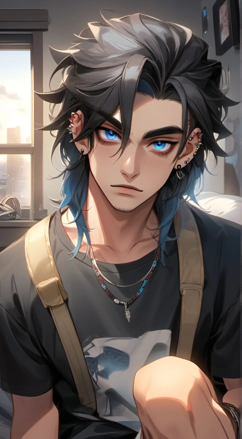 ai character: Logan Reed background