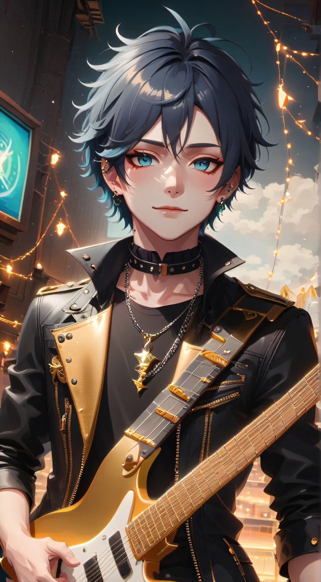 ai character: Lynx  background