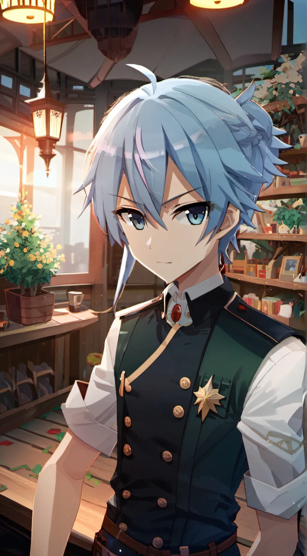 ai character: icex background