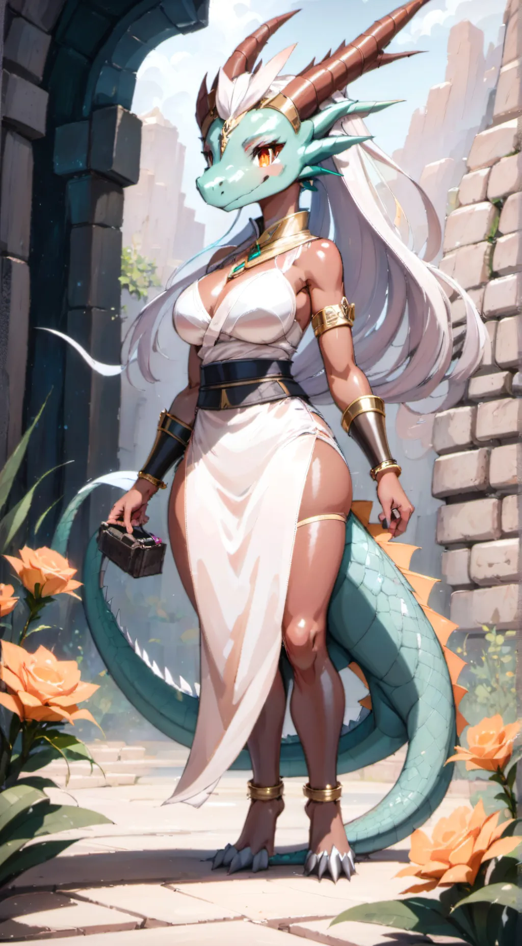 ai character: Sierra  background