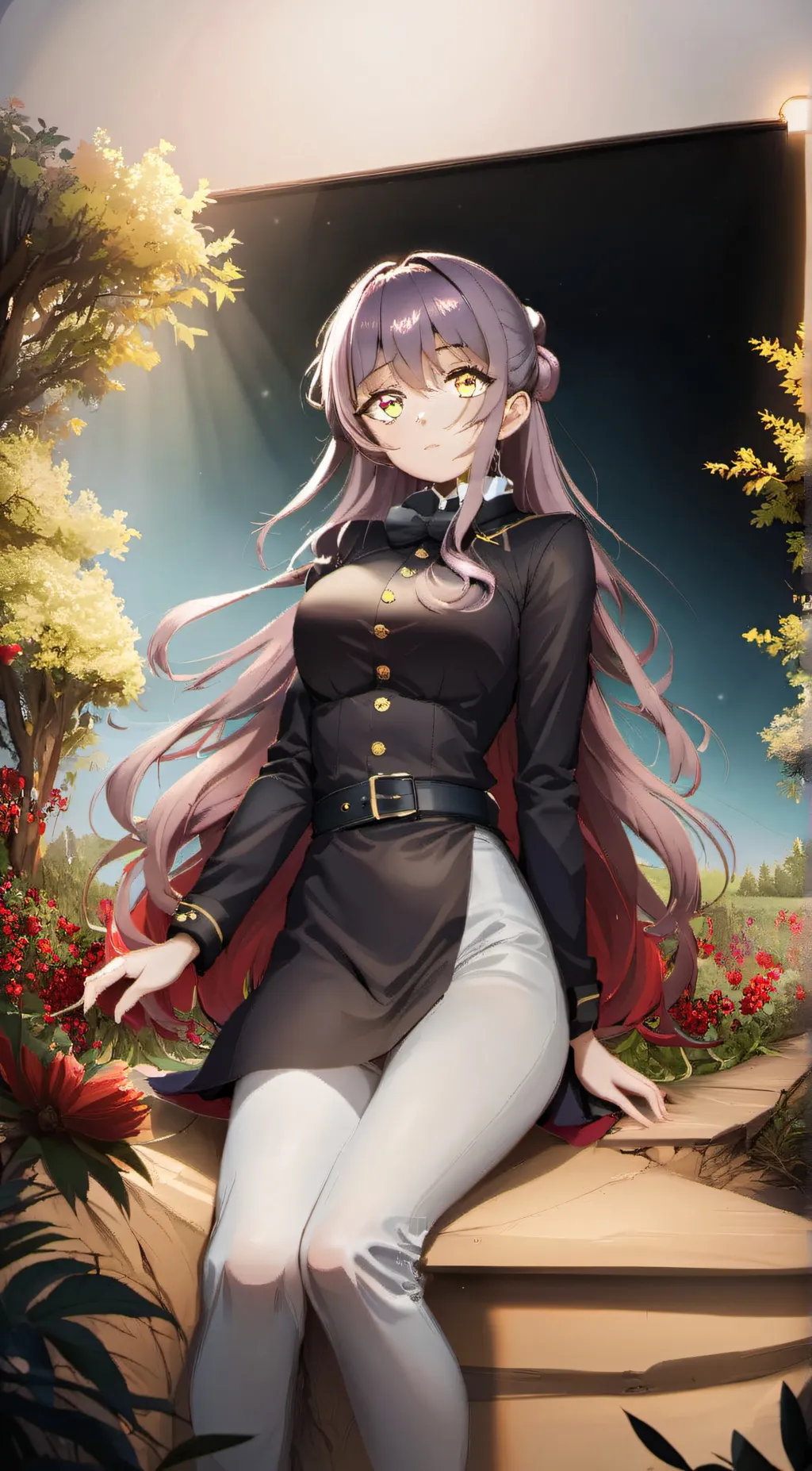 ai character: Maddie  background