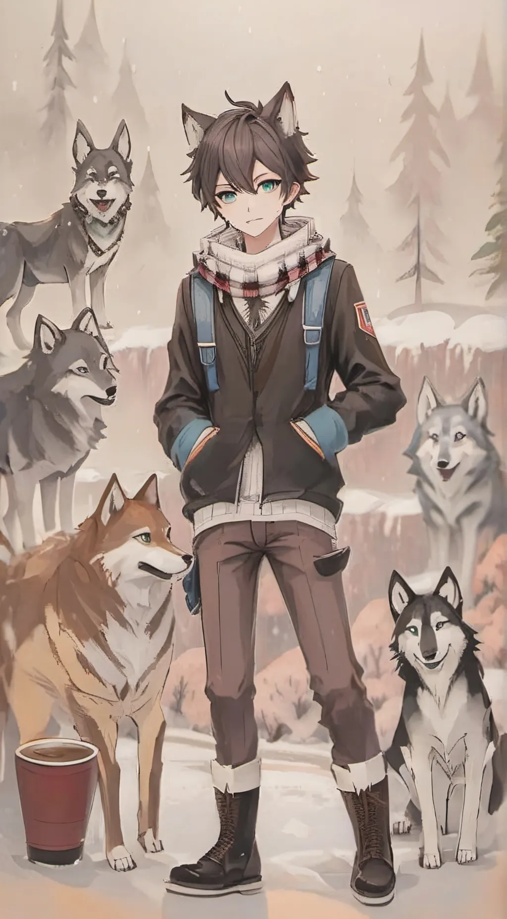 ai character: Fang background