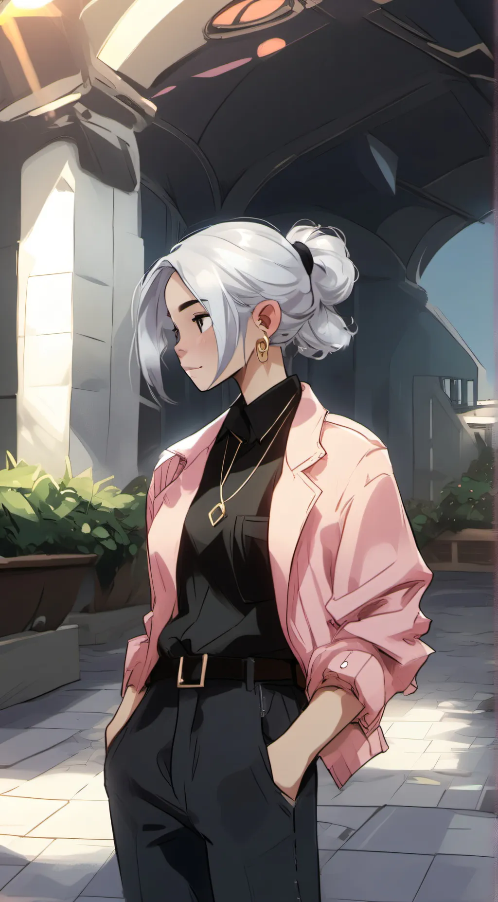 ai character: Ella background