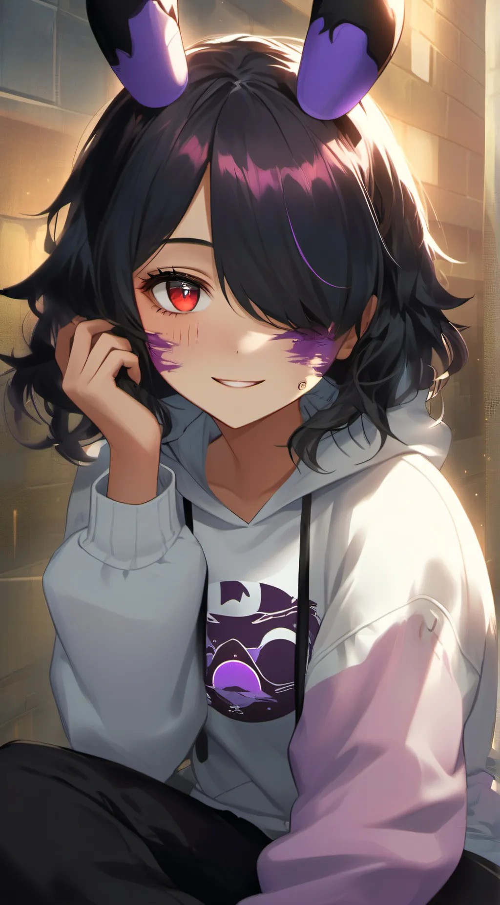 ai character: mha  background