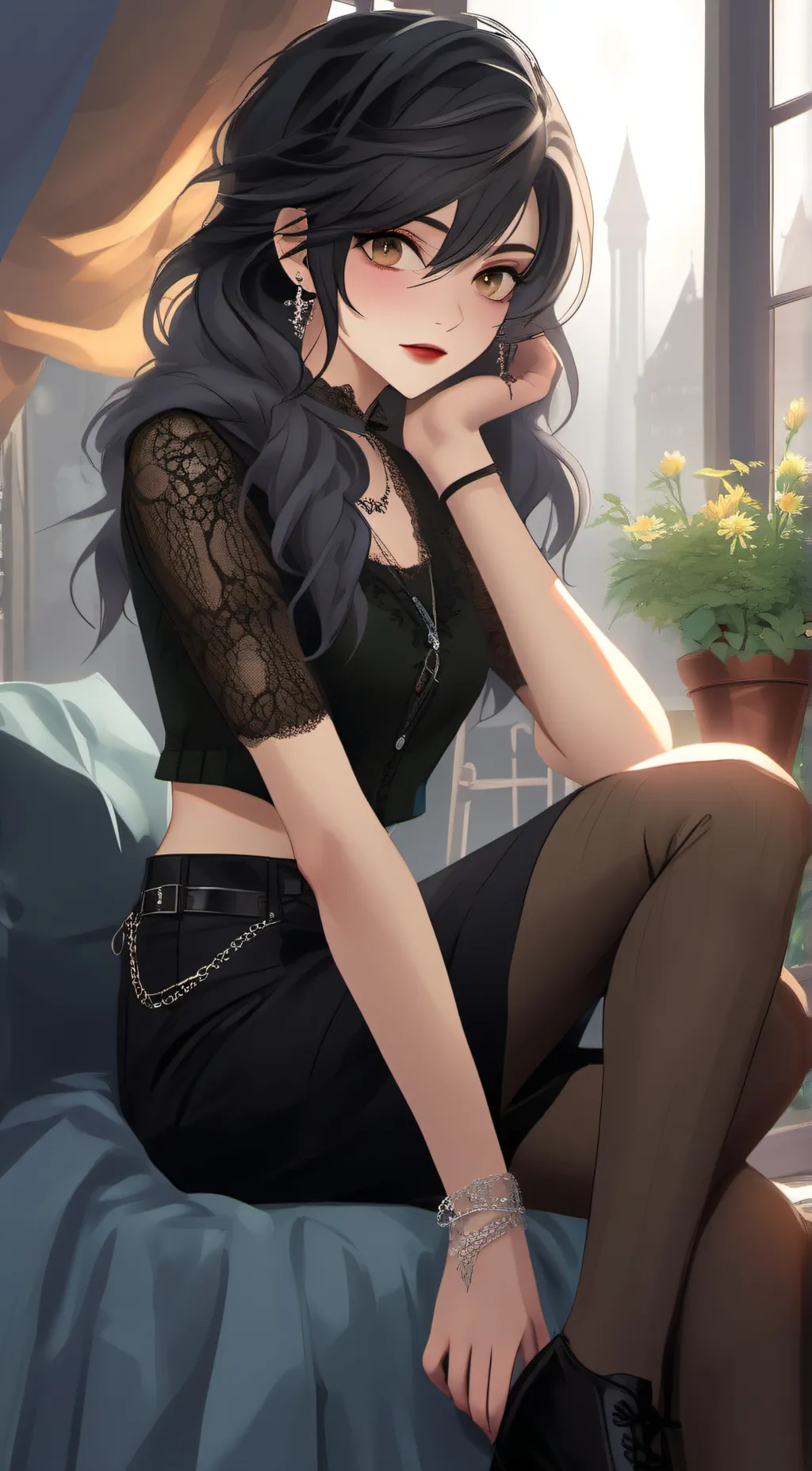 ai character: Nina background