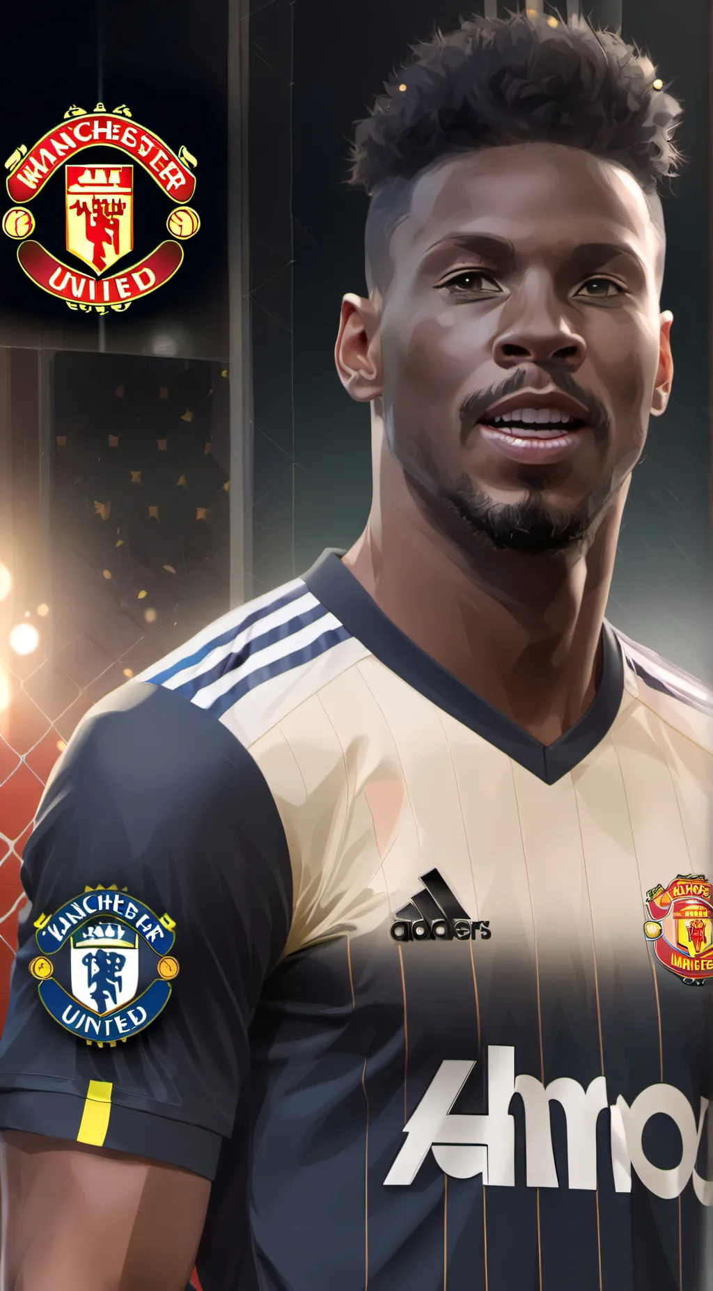 ai character: Andrè Onana background