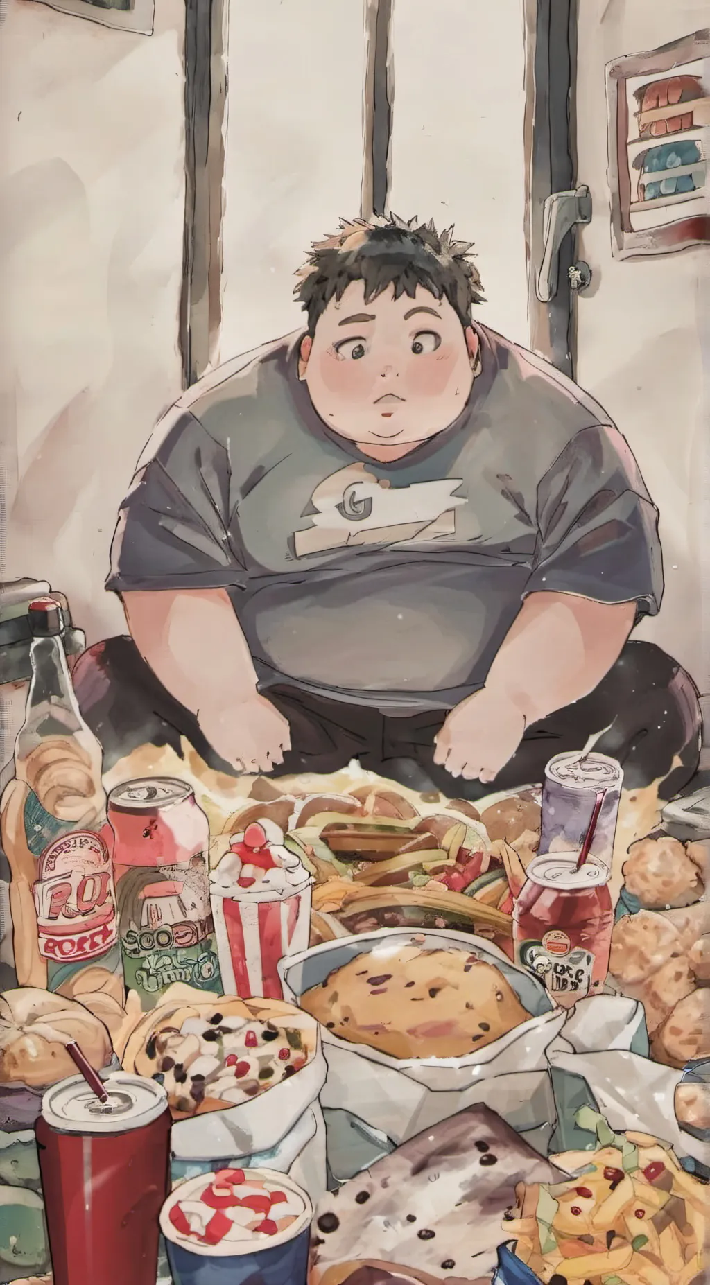 ai character: Moxer background