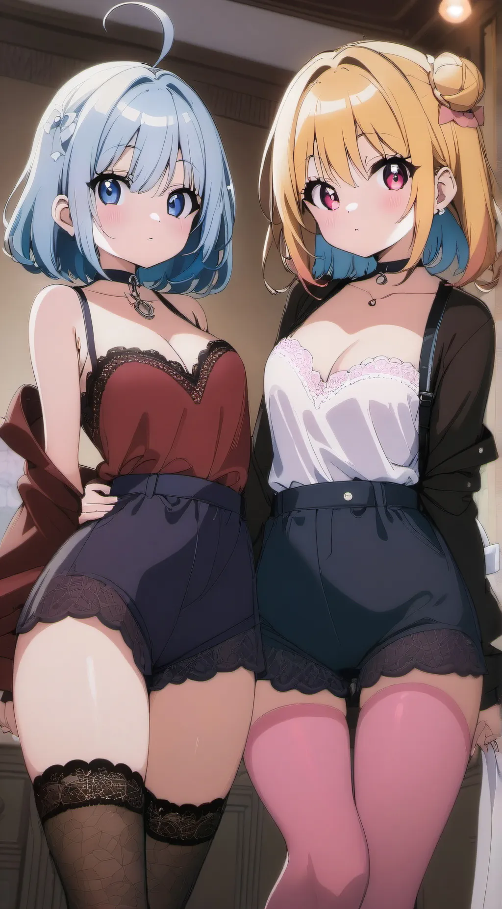 ai character: Ally and Jes background