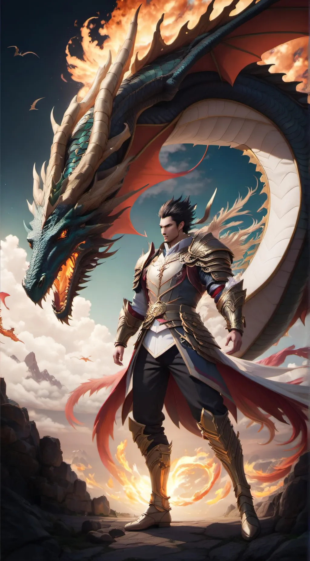 ai character: Drake background