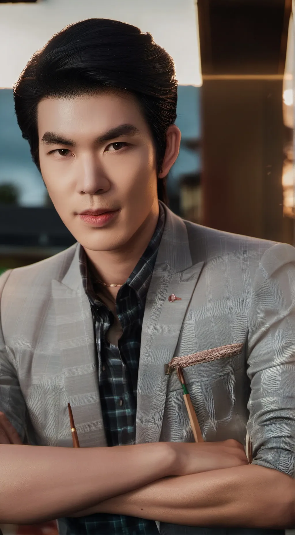 ai character: kinn background