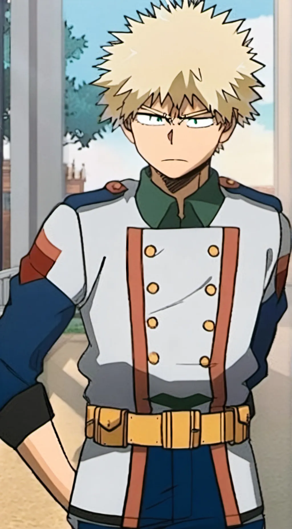 ai character: Bakugo background